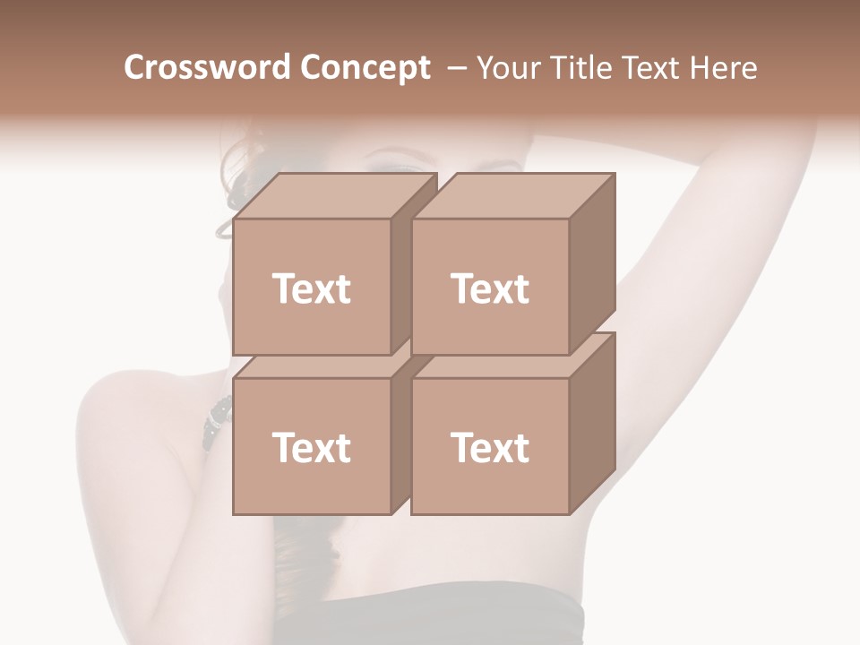 Maquillajes Para Pelo Rojo PowerPoint Template