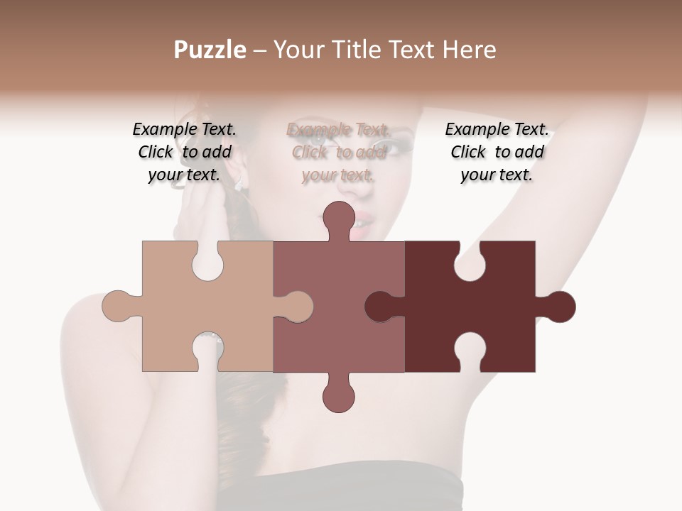 Maquillajes Para Pelo Rojo PowerPoint Template