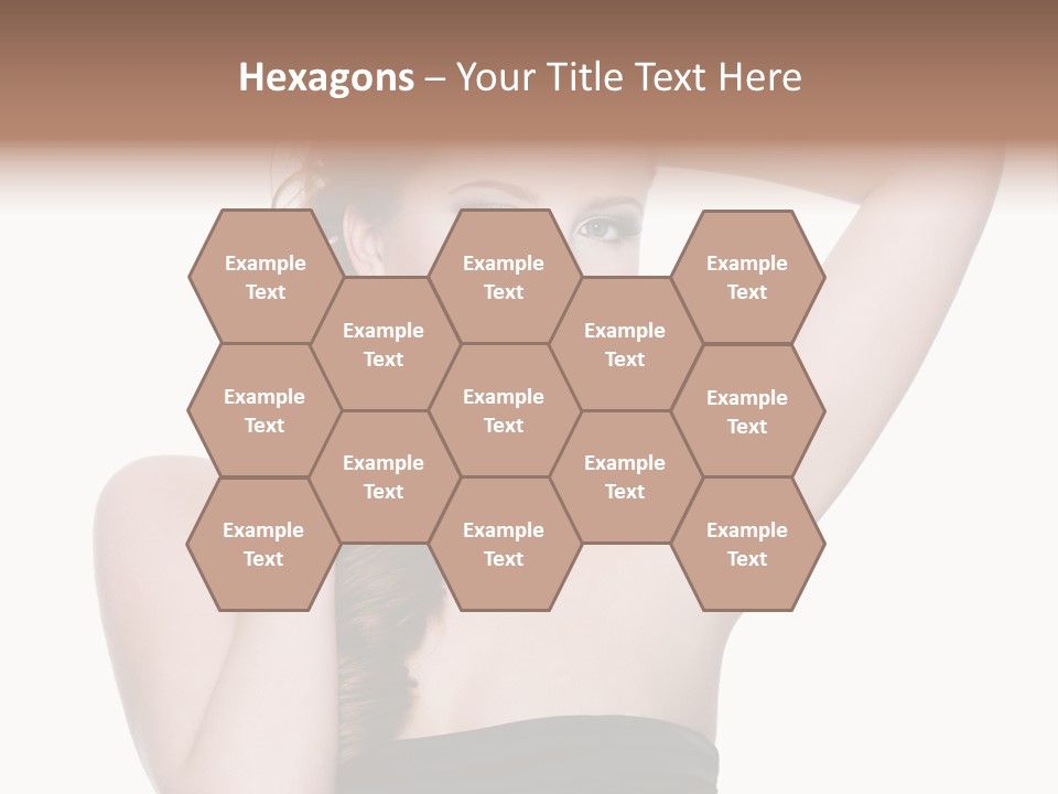 Maquillajes Para Pelo Rojo PowerPoint Template