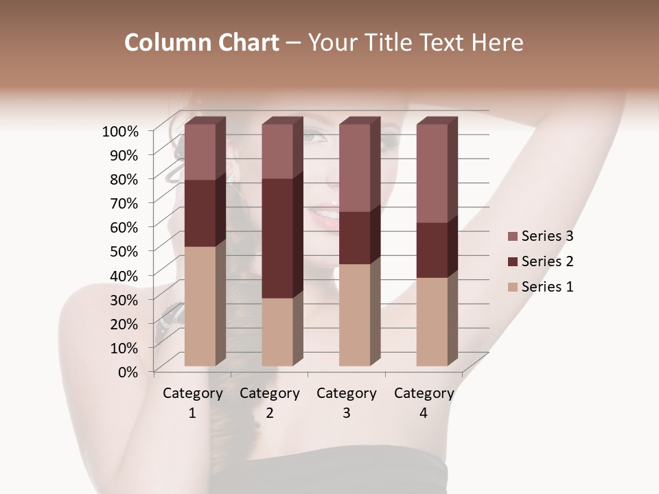 Maquillajes Para Pelo Rojo PowerPoint Template