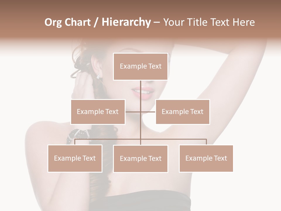 Maquillajes Para Pelo Rojo PowerPoint Template