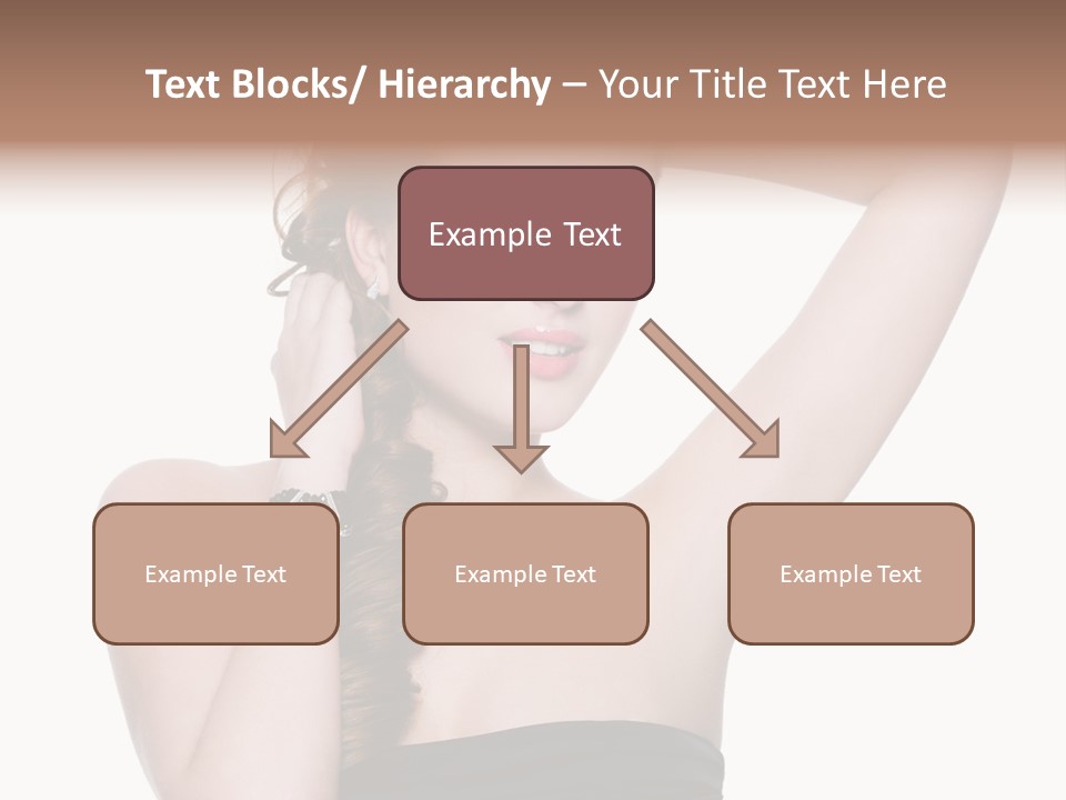 Maquillajes Para Pelo Rojo PowerPoint Template