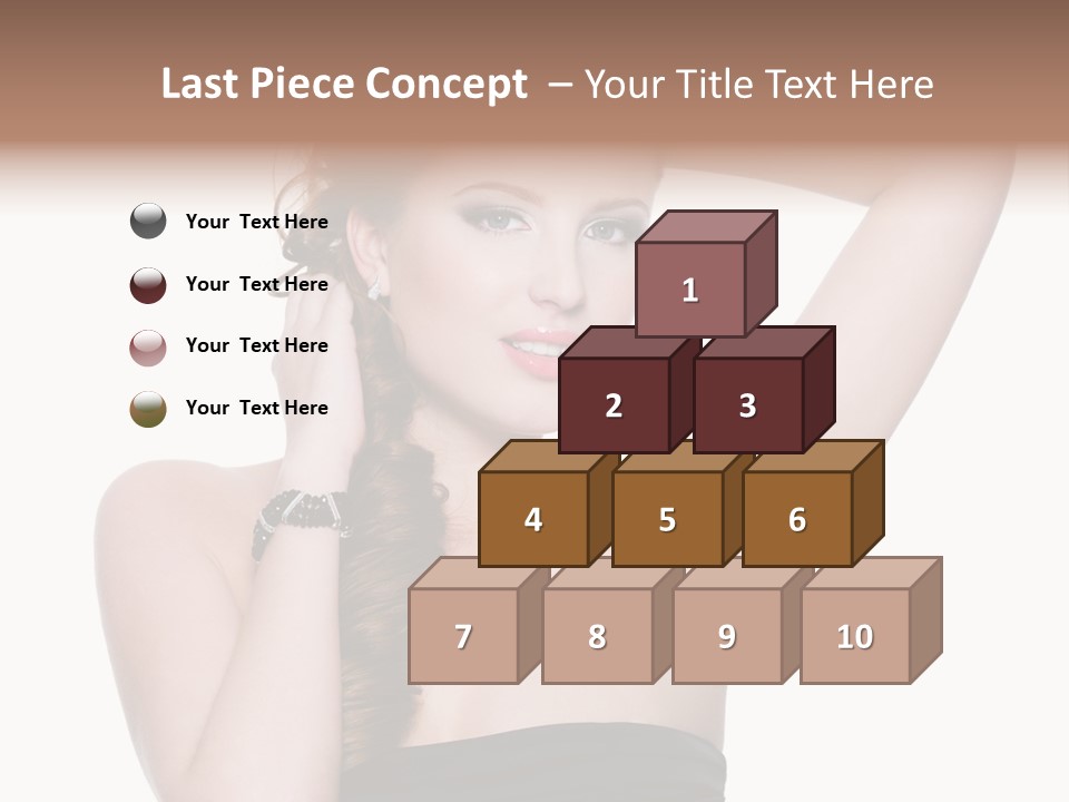 Maquillajes Para Pelo Rojo PowerPoint Template