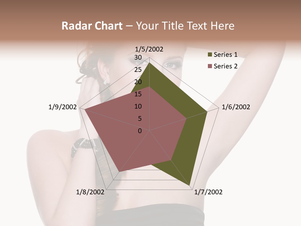 Maquillajes Para Pelo Rojo PowerPoint Template