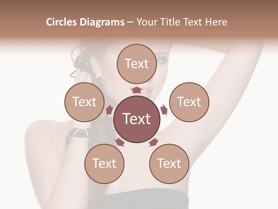 Maquillajes Para Pelo Rojo PowerPoint Template