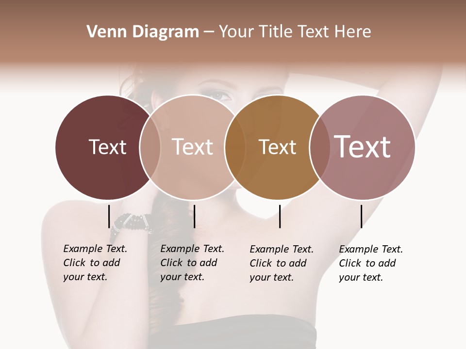 Maquillajes Para Pelo Rojo PowerPoint Template