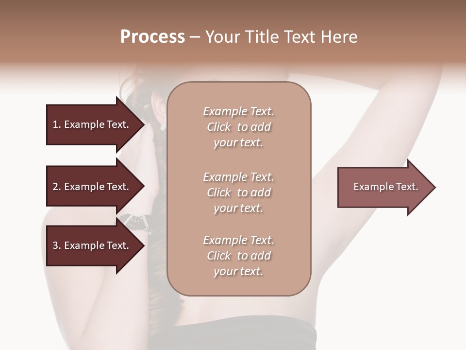 Maquillajes Para Pelo Rojo PowerPoint Template