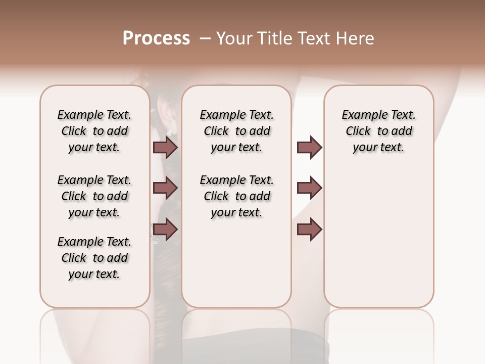 Maquillajes Para Pelo Rojo PowerPoint Template