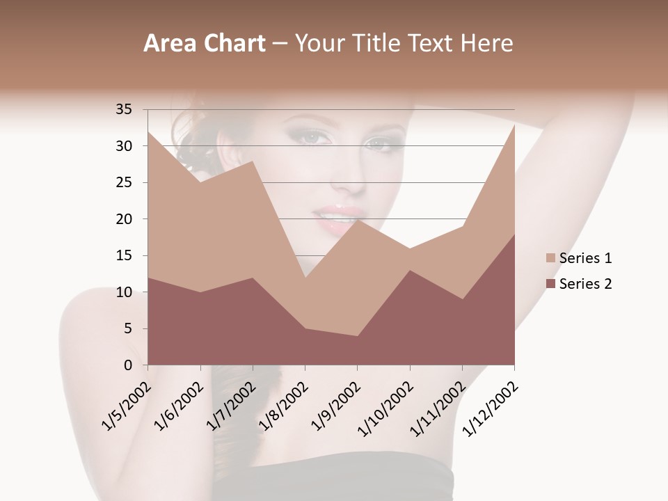 Maquillajes Para Pelo Rojo PowerPoint Template