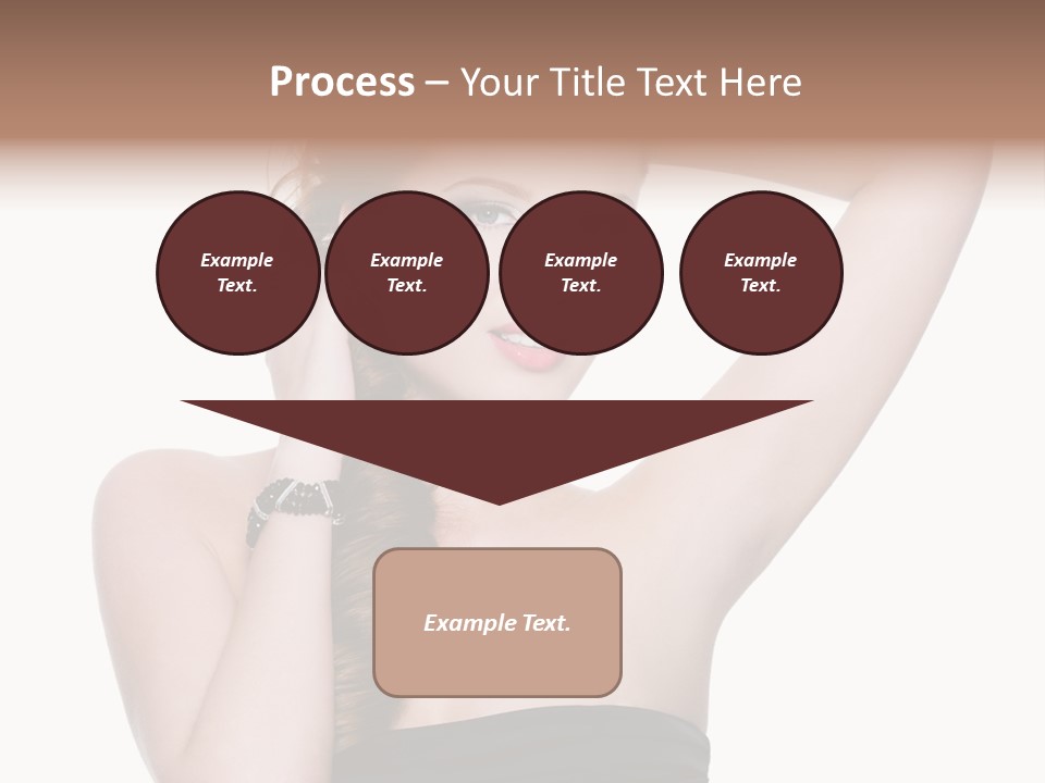 Maquillajes Para Pelo Rojo PowerPoint Template