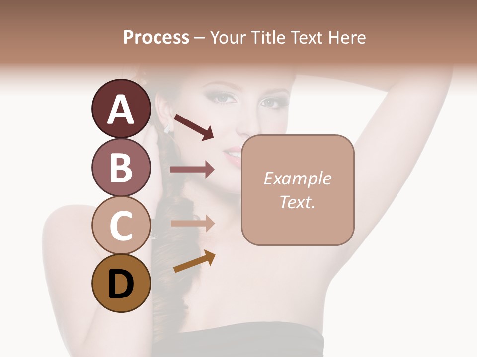 Maquillajes Para Pelo Rojo PowerPoint Template