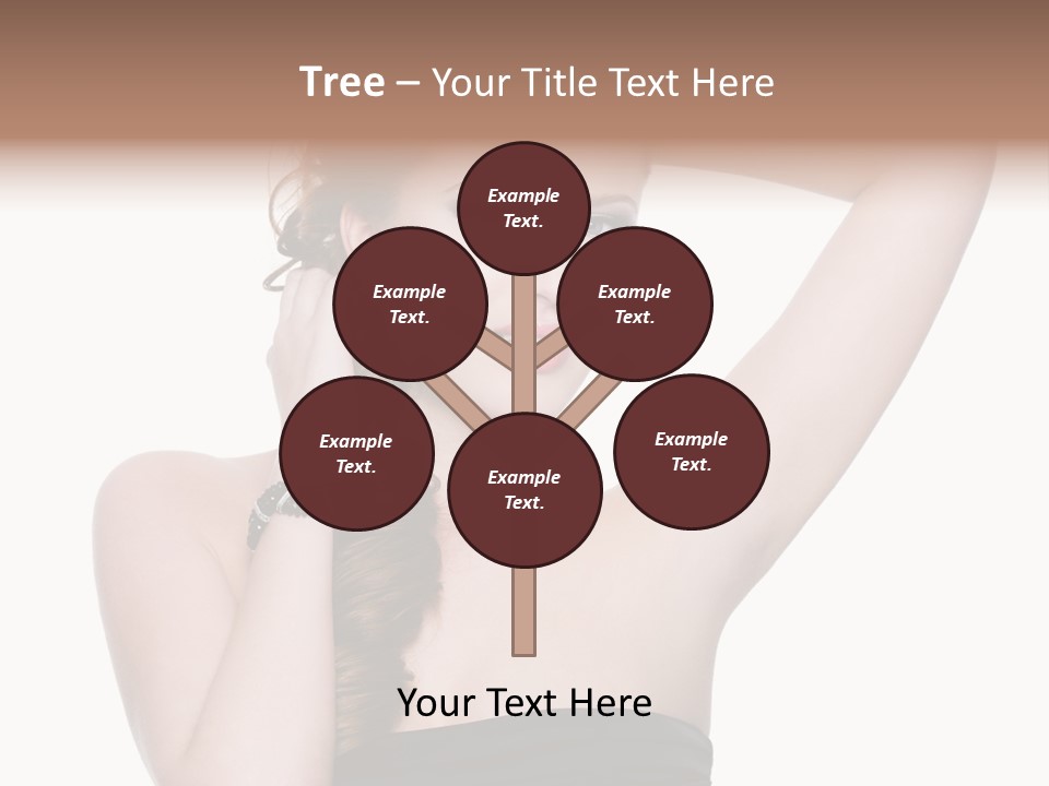 Maquillajes Para Pelo Rojo PowerPoint Template