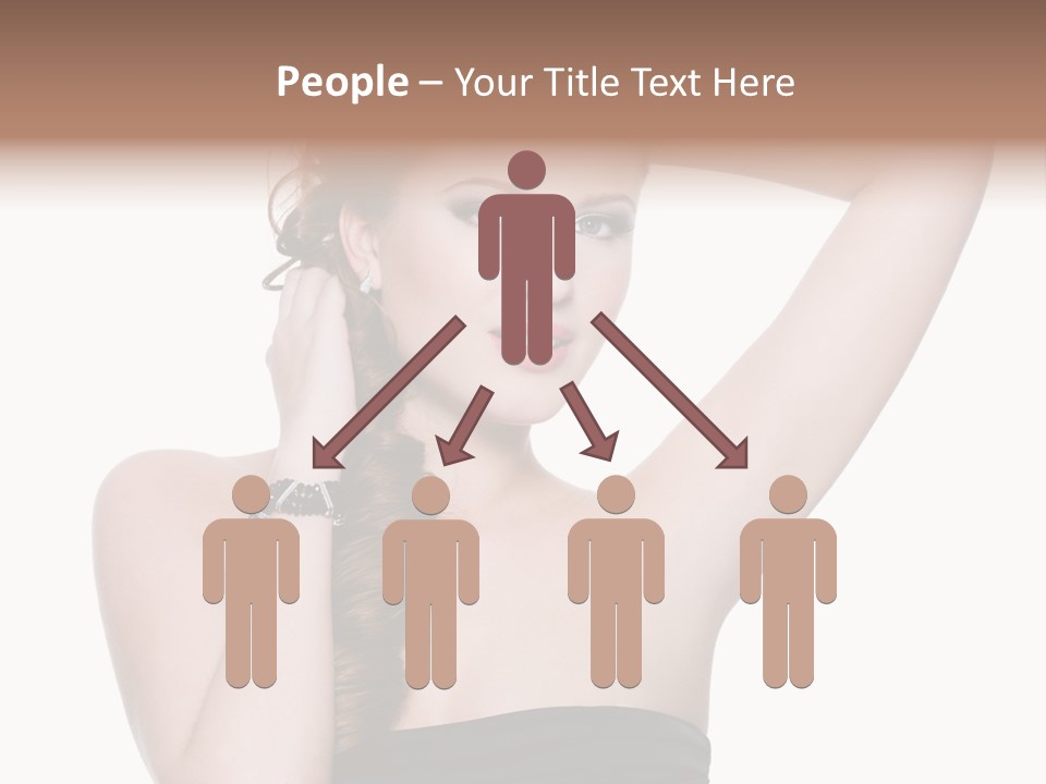 Maquillajes Para Pelo Rojo PowerPoint Template