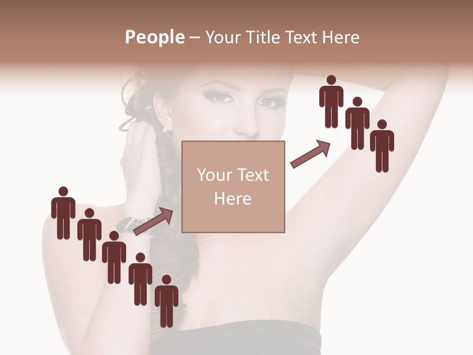 Maquillajes Para Pelo Rojo PowerPoint Template