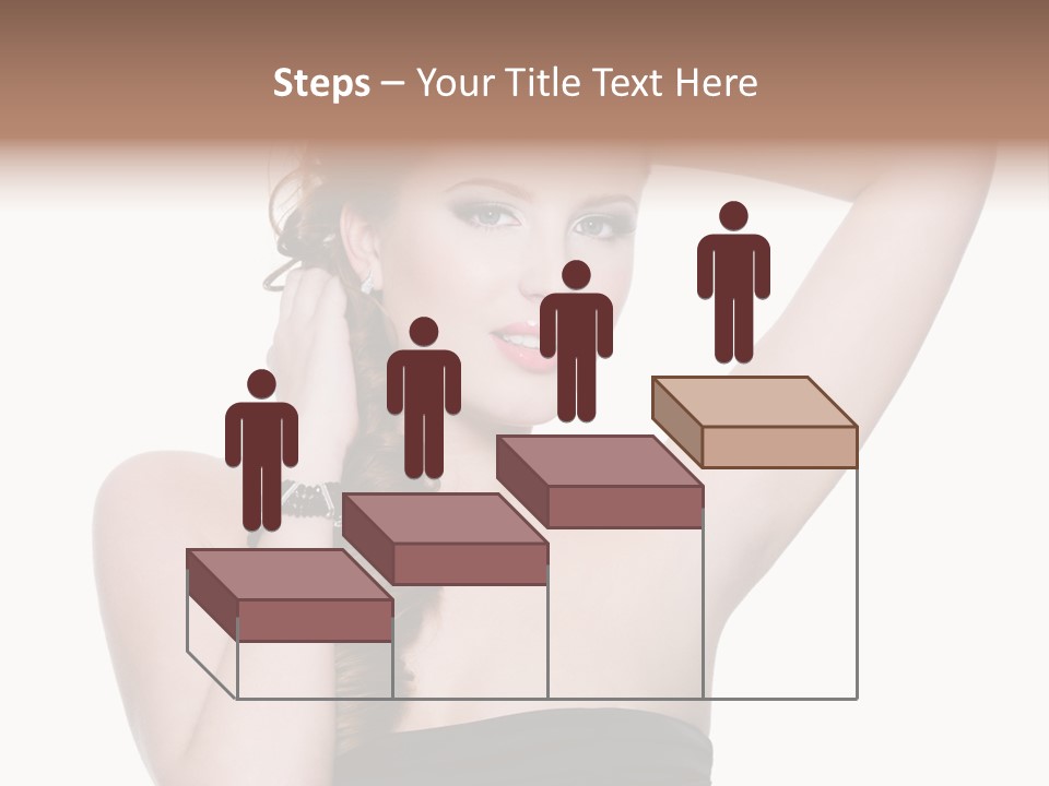 Maquillajes Para Pelo Rojo PowerPoint Template