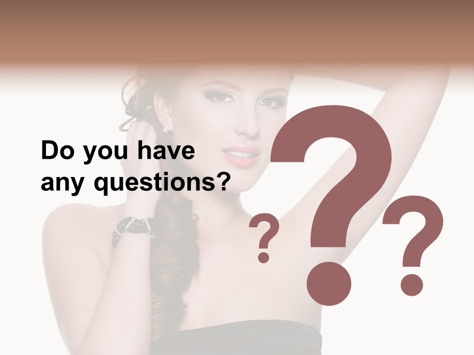 Maquillajes Para Pelo Rojo PowerPoint Template