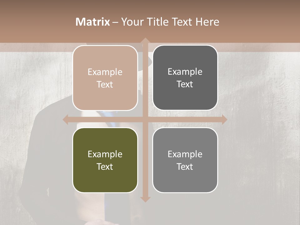 Fashion Photography Poses Men PowerPoint Template