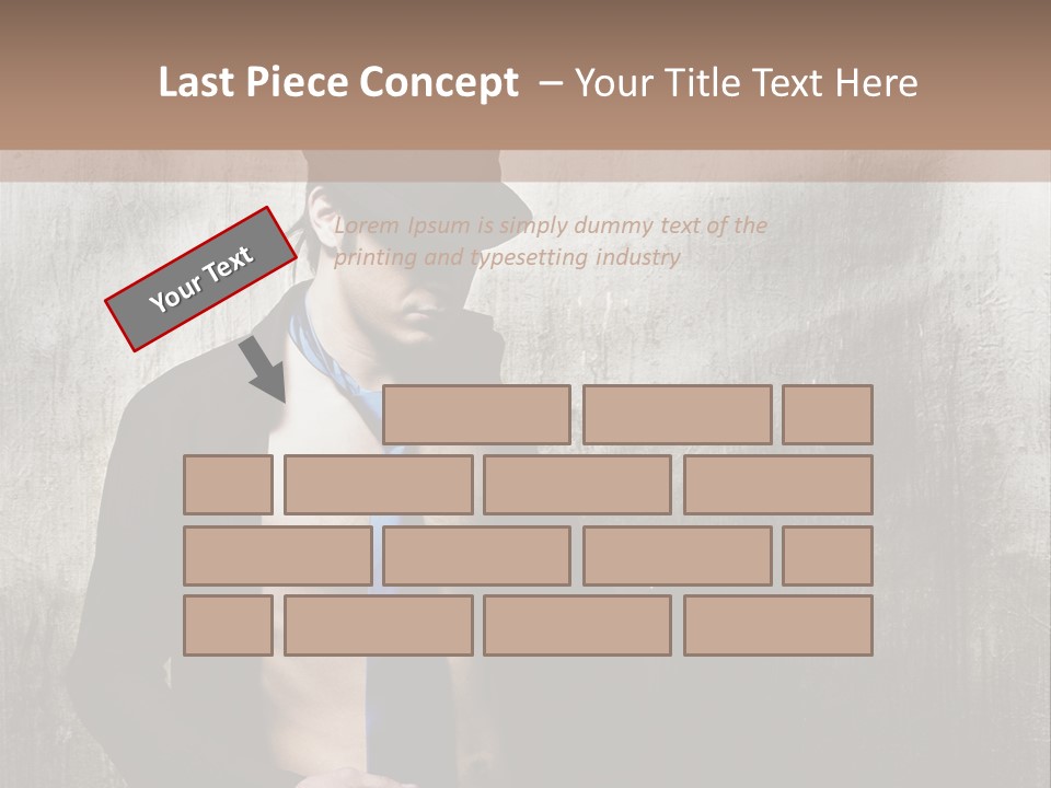 Fashion Photography Poses Men PowerPoint Template
