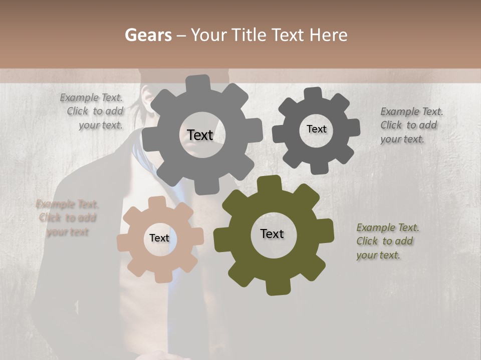 Fashion Photography Poses Men PowerPoint Template