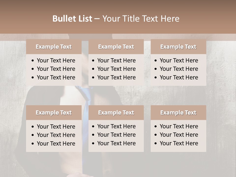 Fashion Photography Poses Men PowerPoint Template