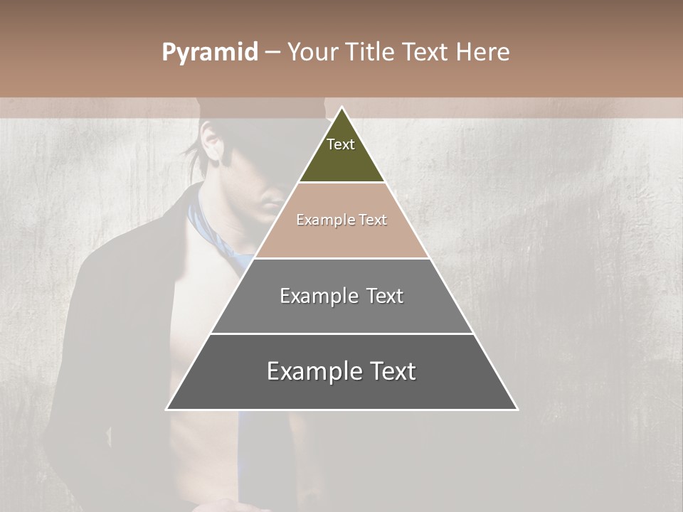 Fashion Photography Poses Men PowerPoint Template