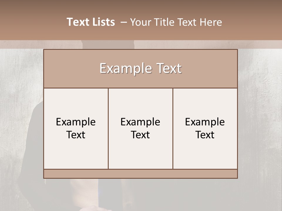Fashion Photography Poses Men PowerPoint Template