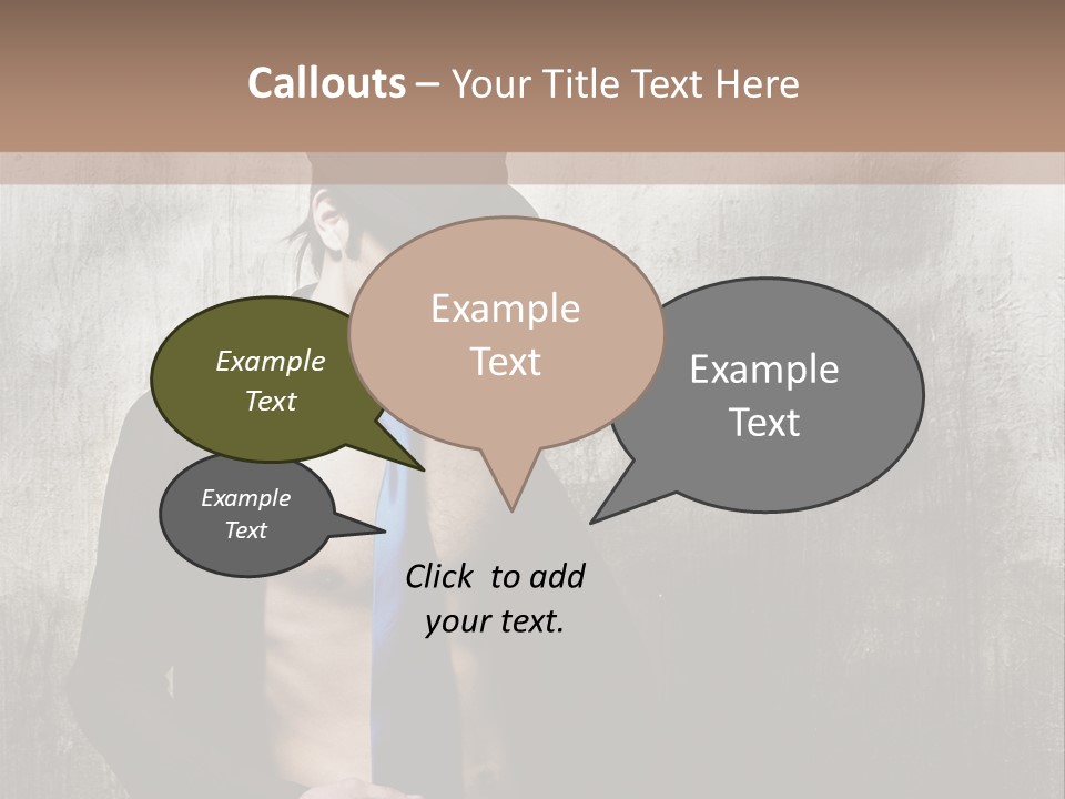 Fashion Photography Poses Men PowerPoint Template