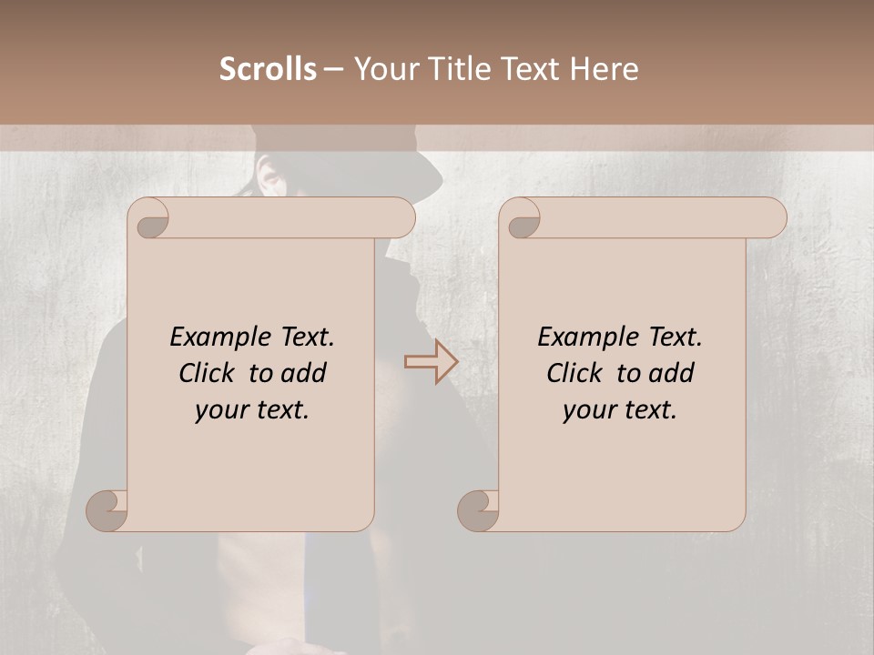 Fashion Photography Poses Men PowerPoint Template