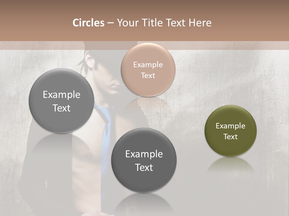 Fashion Photography Poses Men PowerPoint Template