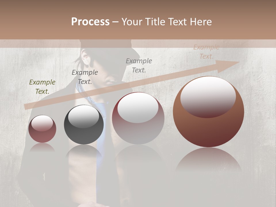 Fashion Photography Poses Men PowerPoint Template