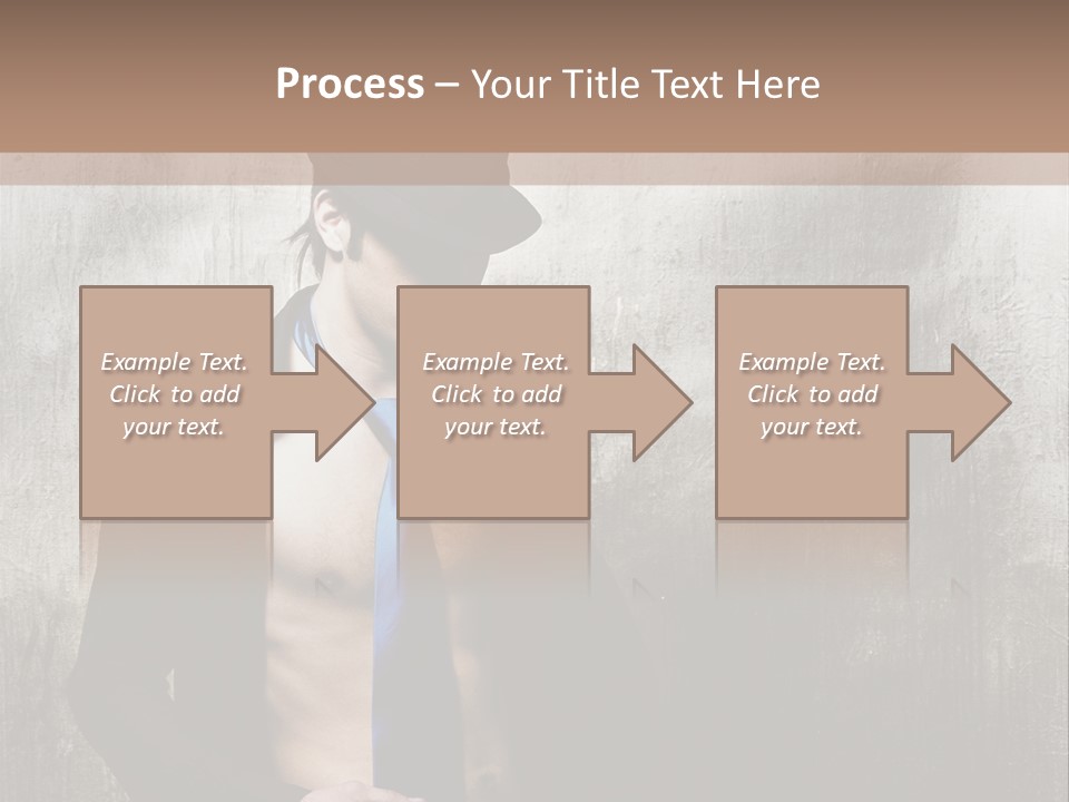 Fashion Photography Poses Men PowerPoint Template