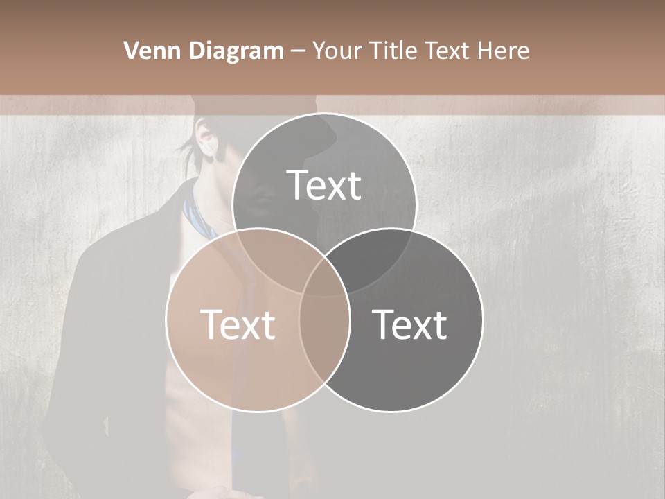 Fashion Photography Poses Men PowerPoint Template