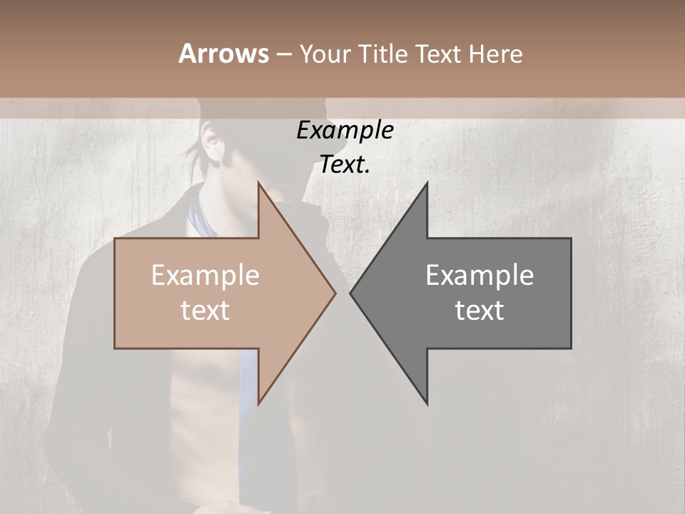 Fashion Photography Poses Men PowerPoint Template