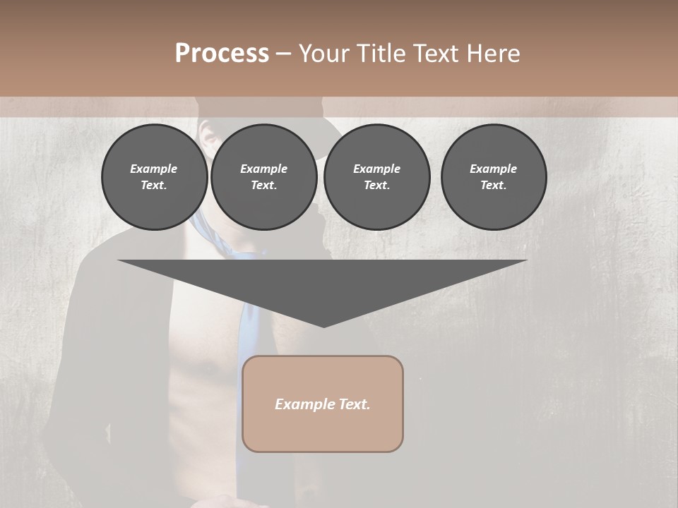 Fashion Photography Poses Men PowerPoint Template