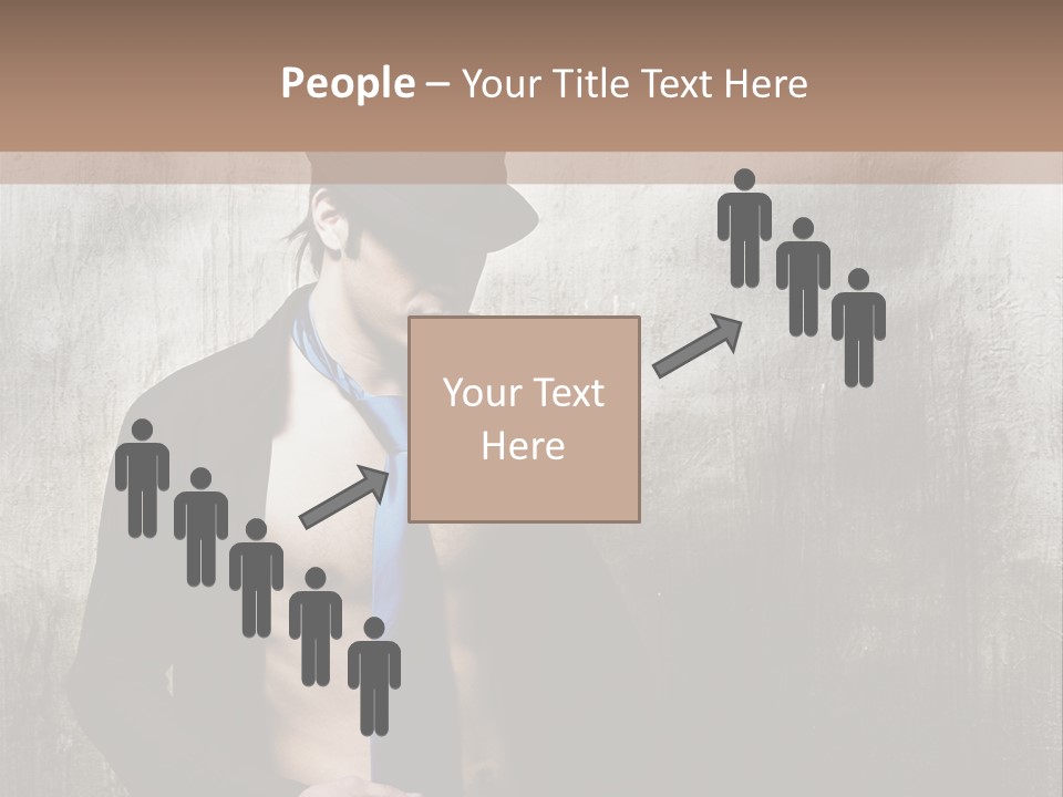 Fashion Photography Poses Men PowerPoint Template