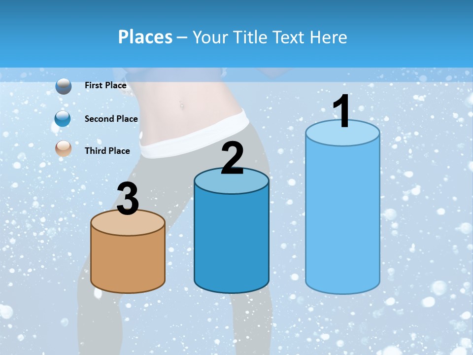 Snowflake Board Glamor PowerPoint Template