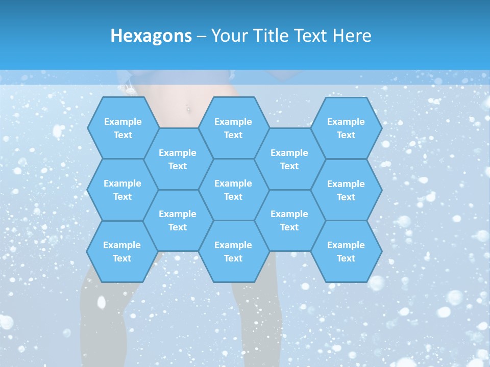 Snowflake Board Glamor PowerPoint Template