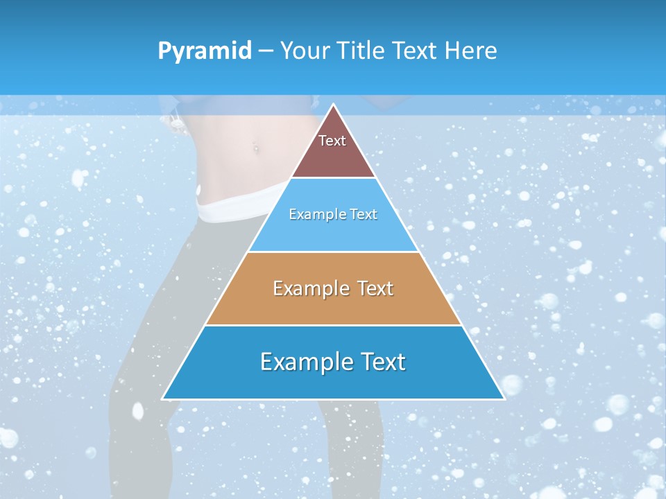 Snowflake Board Glamor PowerPoint Template