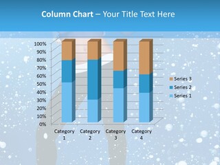 Snowflake Board Glamor PowerPoint Template