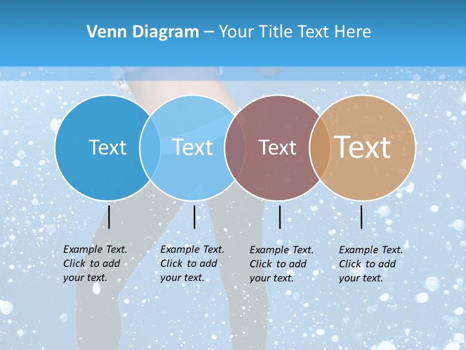Snowflake Board Glamor PowerPoint Template