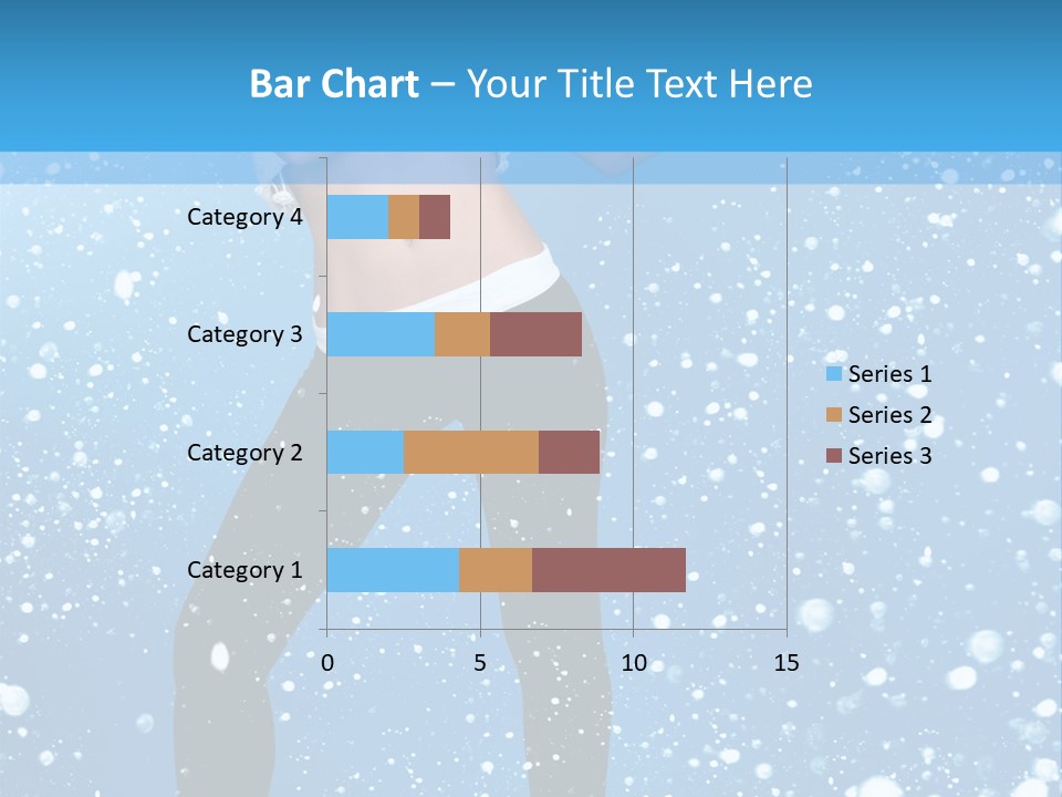 Snowflake Board Glamor PowerPoint Template