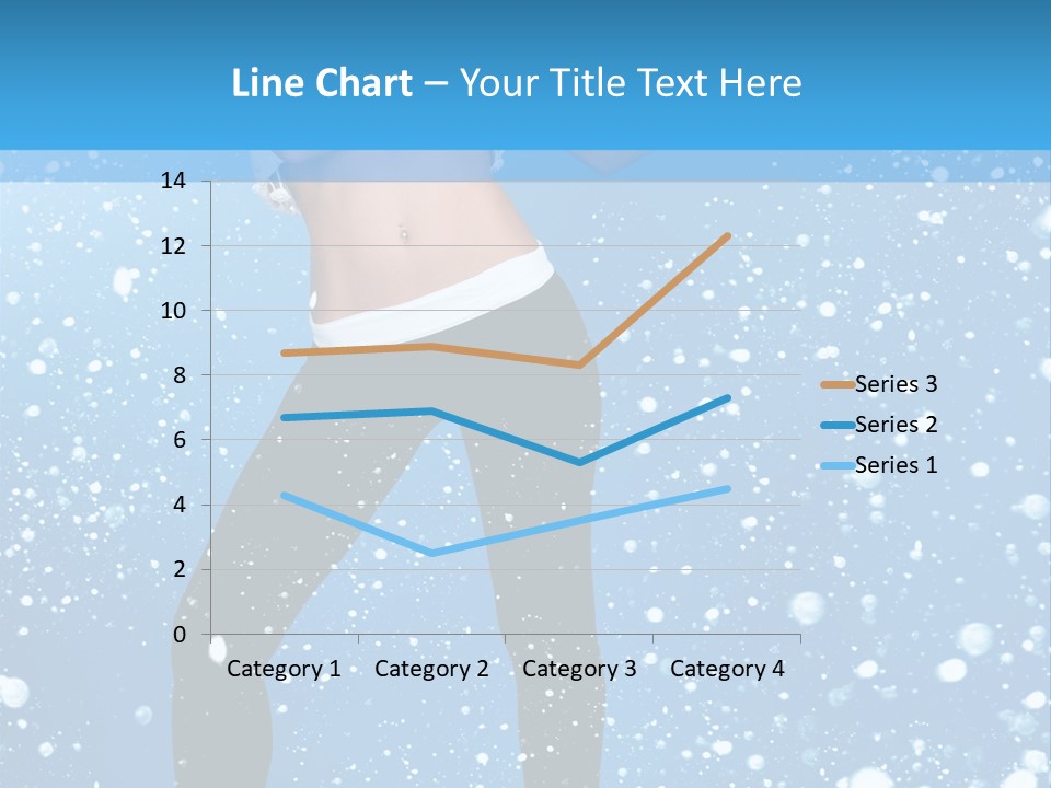 Snowflake Board Glamor PowerPoint Template