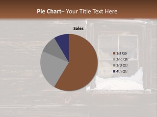 Snow Window Pane PowerPoint Template