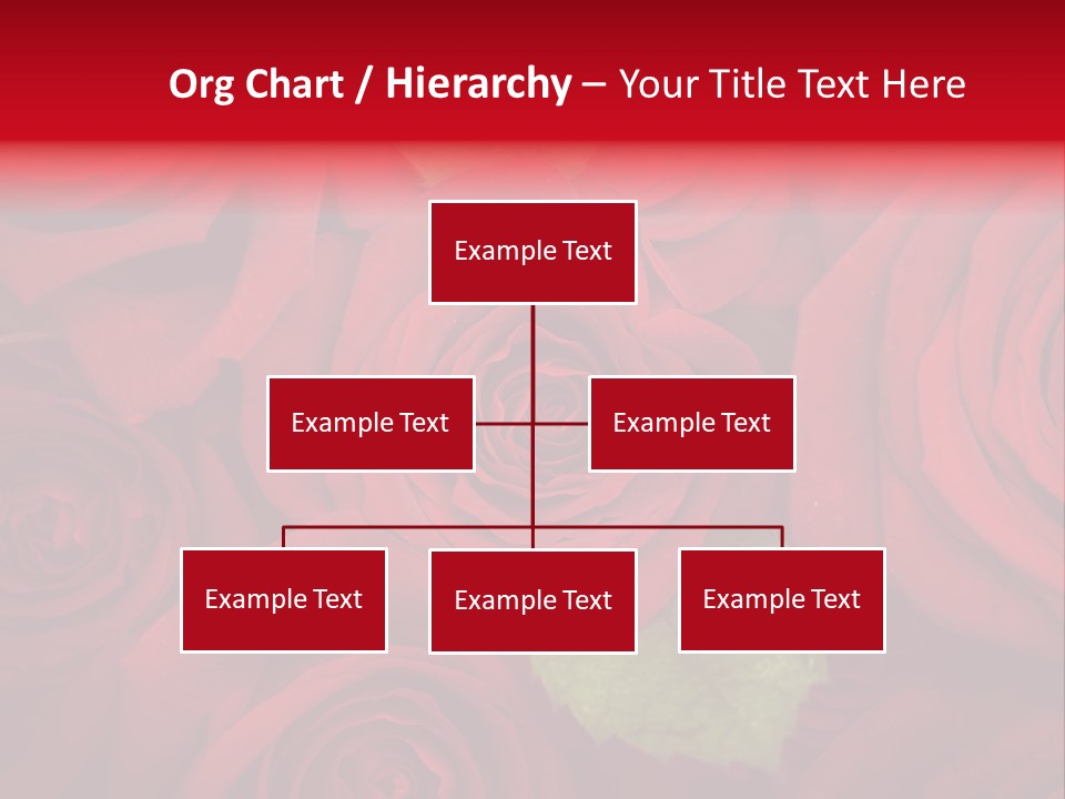 Happy New Year 2013 With Red Rose PowerPoint Template