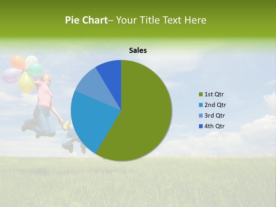 Family Balloon PowerPoint Template