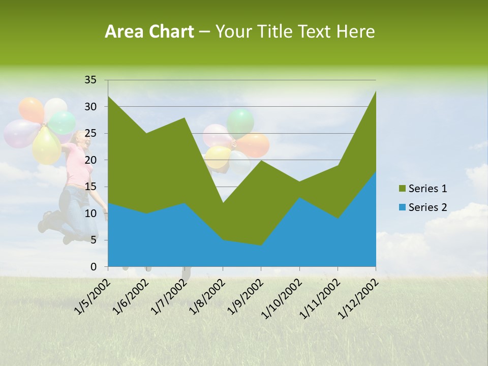 Family Balloon PowerPoint Template