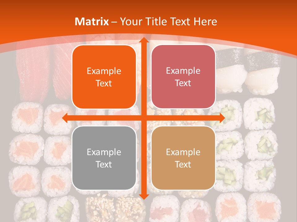 Sushi Types PowerPoint Template