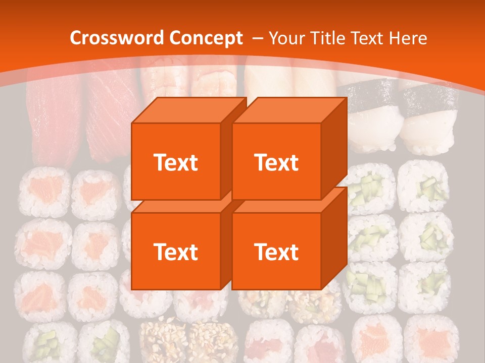 Sushi Types PowerPoint Template