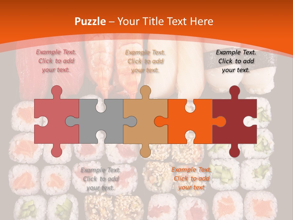 Sushi Types PowerPoint Template