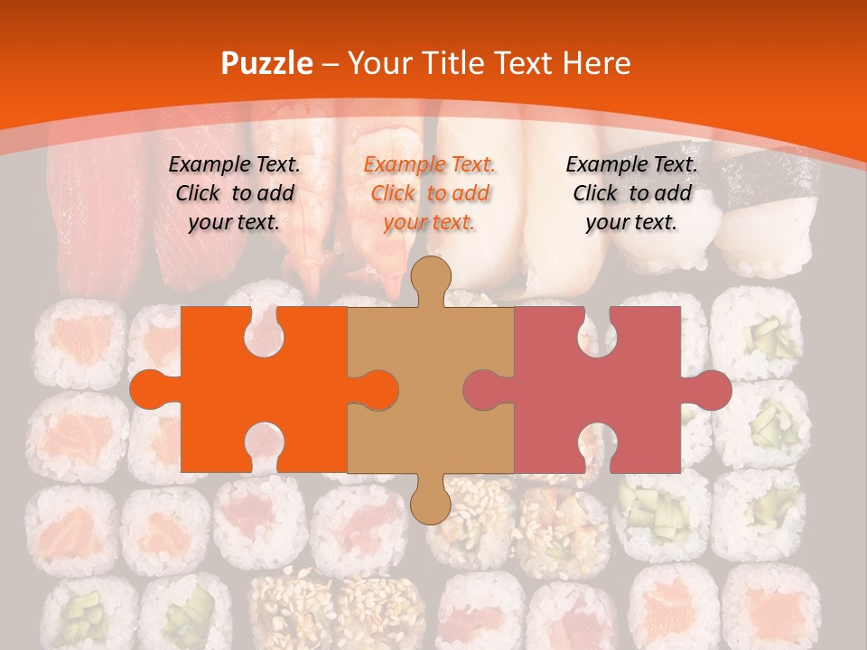 Sushi Types PowerPoint Template